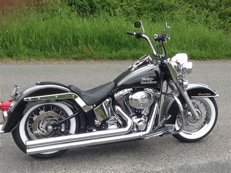 2005 lowered custom heritage softail | Softail, Harley davidson ...