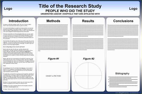 Scientific Poster Template Free Of Apa format Poster Presentation ...