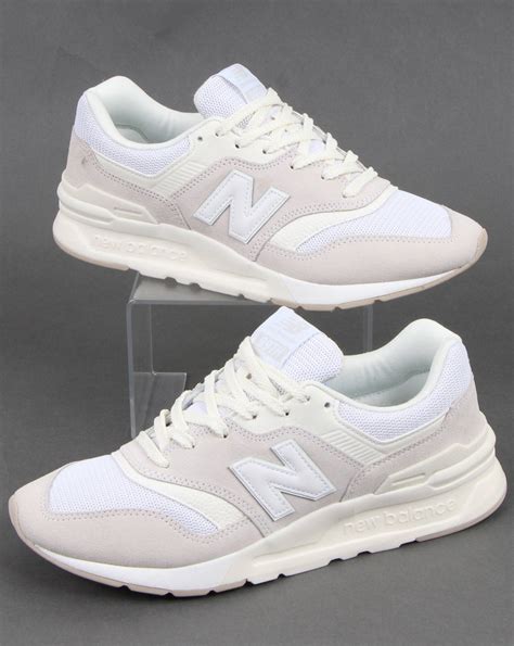 New Balance 997 Trainers in White | 80s casual classics