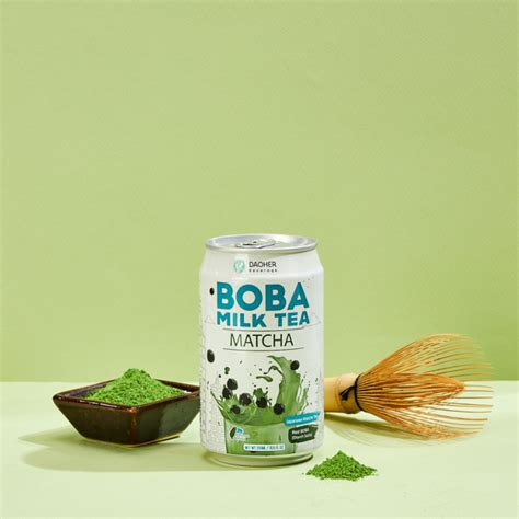 Matcha BOBA Milk Tea, 10.5 fl. oz. (12 Pack) – The Market Depot