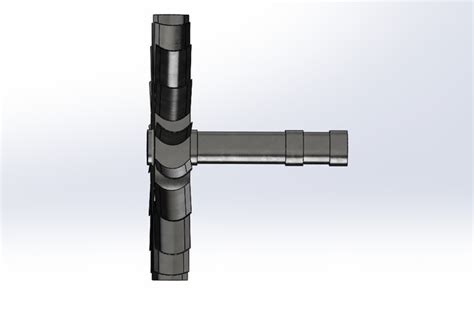 Small Impulse turbine design - download free 3D model by Mahalingam N R - Cad Crowd