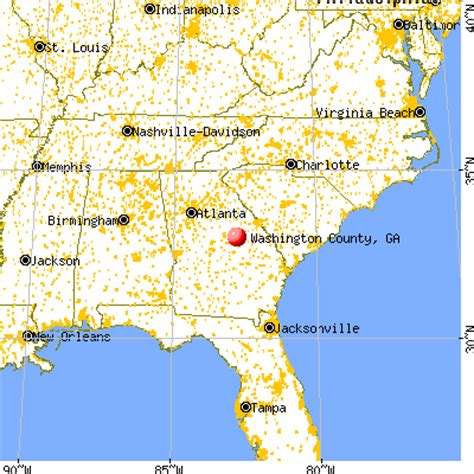 Washington County, Georgia detailed profile - houses, real estate, cost ...