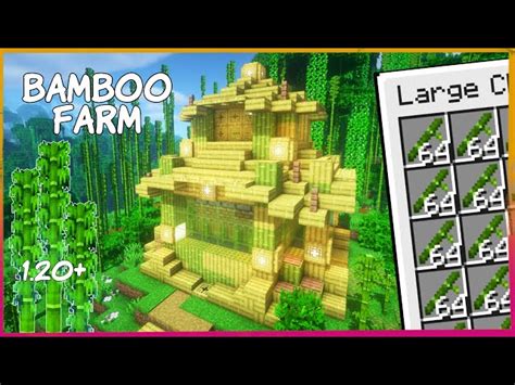 Bamboo Farm Guide 1.20 Minecraft Map