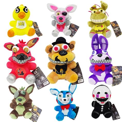 NEW 18CM Adventure Game Five Nights At Freddy's 4 Plush toy Freddy FNAF ...