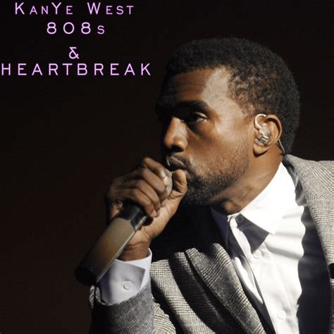 808s & Heartbreak Album Cover in the style of the Late Registration ...