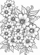 Free Floral Printable Coloring Page From Flower  47% OFF sketch template