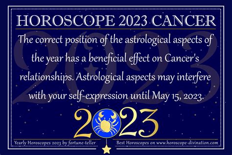 Cancer: Horoscope 2023 - Love & Pregnancy