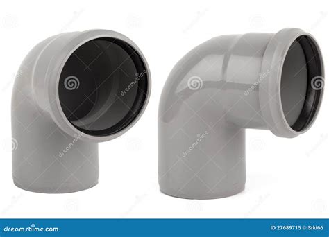 Gray pvc pipe stock image. Image of industrial, ducts - 27689715