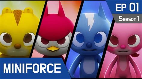 MINIFORCE Season1 Ep.1: New Heroes - YouTube