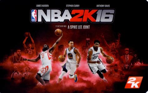 NBA 2K16 cover or packaging material - MobyGames