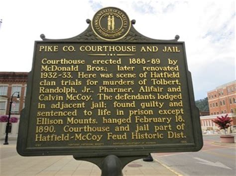 Pike Co. Courthouse and Jail - Kentucky Historical Markers on Waymarking.com