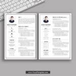 2024-2025 Pre-Formatted Resume Template with Resume Icons, Fonts and Editing Guide. Unlimited ...
