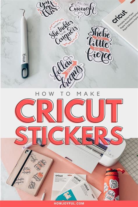 how to make stickers Cricut Craft Room, Diy Cricut, Cricut Tutorials ...