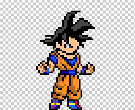 Dragon Ball Super Pixel Art Goku Dragon Ball Pixel Art Clipart | Images and Photos finder