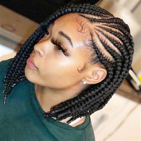 Side Cornrow Braids - Braids Hairstyles