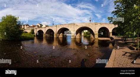 Wetherby Bridge, there has been a bridge over The River Wharfe at ...