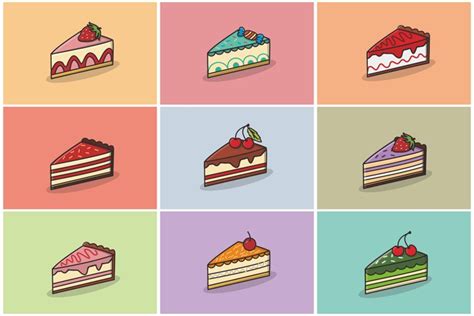 Delicious cake vector image Illustration