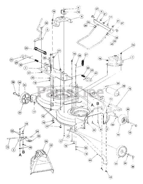 Cub Cadet 2166 Deck Belt Diagram - alternator