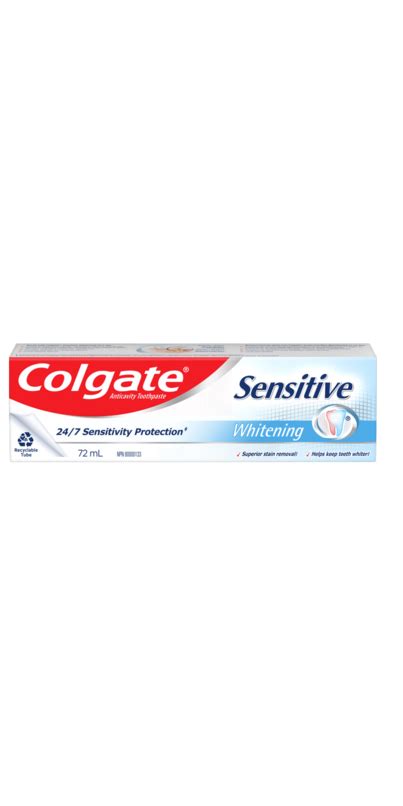 Buy Colgate Sensitive Whitening Toothpaste at Well.ca | Free Shipping $35+ in Canada