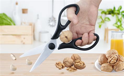 Amazon.com: Zuzulopo Kitchen Scissors,with Magnetic refrigerator Holder ...