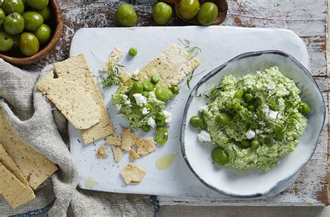 Broadbean, Pea & Feta Dip Step by Step Instructions: Prep time 20 minutes Serves 6 Ingredients ...