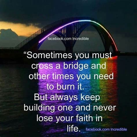 Crossing Bridges Quotes. QuotesGram