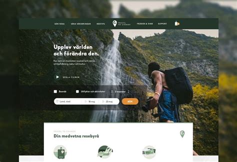 eco friendly website design - Google Search in 2020 | Eco friendly travel, Travel website ...