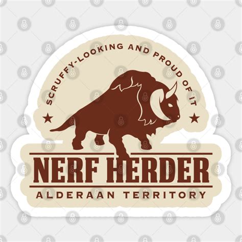 Nerf Herder - Star Wars - Sticker | TeePublic