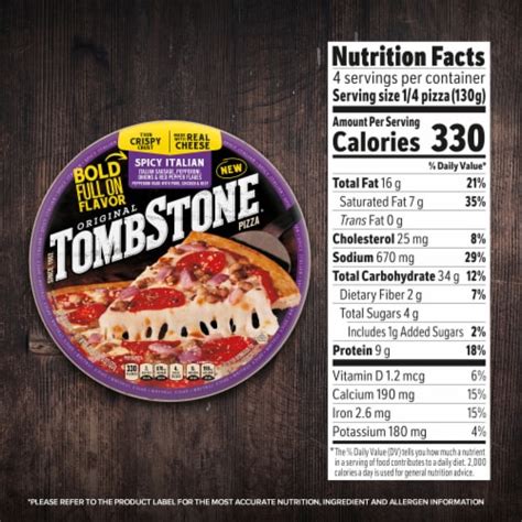 Tombstone Spicy Italian Frozen Pizza, 18.4 oz - Pick ‘n Save