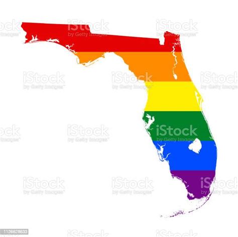 Lgbt Flag Map Vector Rainbow Map Of Country In Colors Of Lgbt Pride ...