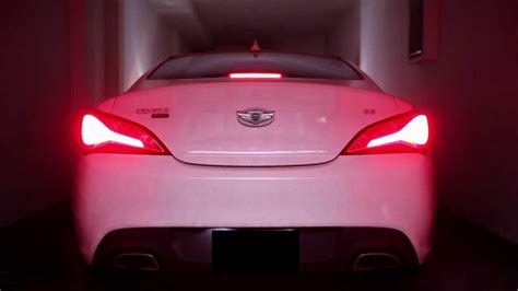 2013 Hyundai Genesis Coupe Tail Lights - YouTube