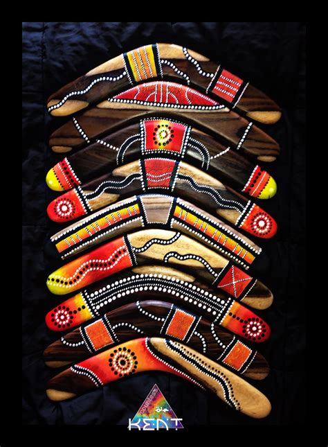 #aboriginal #boomerang | Aboriginal art, Aboriginal boomerangs, Aboriginal art for kids