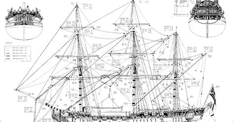 Sailboat Blueprint | Popular Boat Model