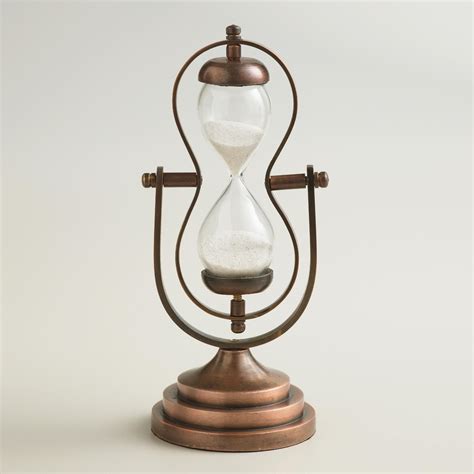 Sand Timer with Brass Base | Sand timers, Decor, Hourglasses