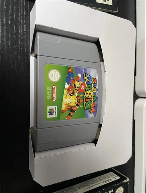 Super Mario 64 With Nice Box and Game in Excellent Condition N64 ...