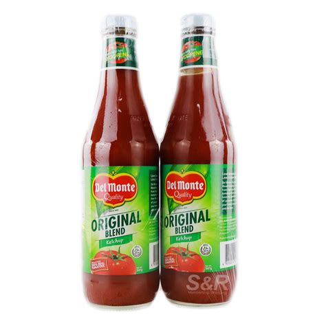 Del Monte Original Blend Tomato Ketchup 2 bottles