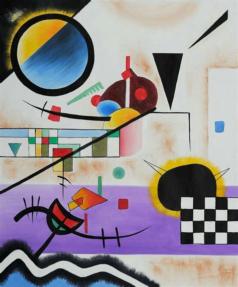 "Contrasting Sounds". Wassily Kandinsky. 1924. | SURREAL ABSTRACT ...