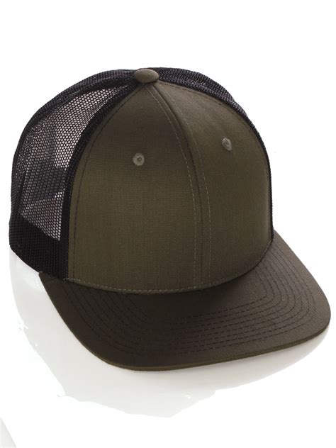 Vintage Retro Style Plain Two Tone Trucker Hat Adjustable Snapback Baseball Cap - Walmart.com