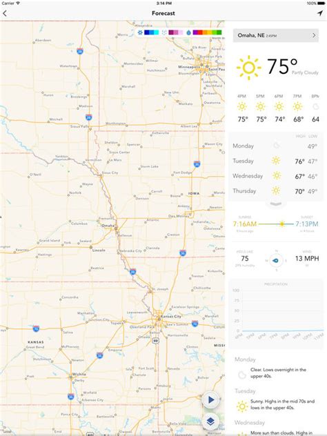 App Shopper: OMA wx: Omaha Weather Forecast, Radar & Traffic (Weather)