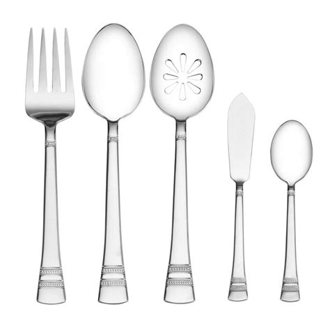 Pfaltzgraff Sapphire Bay 53-Piece Flatware Set-5094244 - The Home Depot