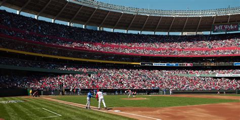 Reds Riverfront Stadium Cinergy Field site