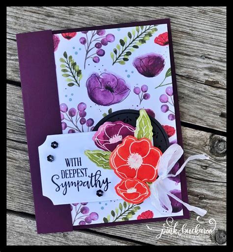 Homemade Birthday Cards, Homemade Cards, Poppy Cards, Stampin Up Catalog, Stamping Up Cards, Get ...