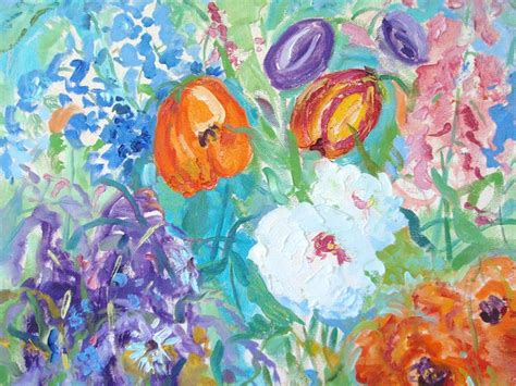 Heavenly Garden 1 Painting by Elinor Fletcher - Fine Art America