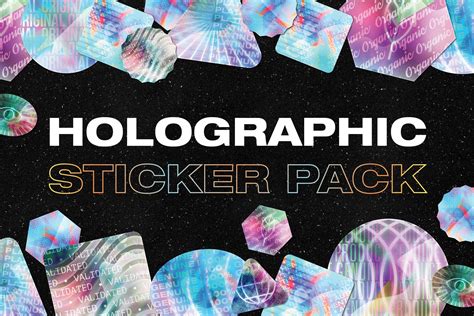 Holographic Stickers - Design Cuts