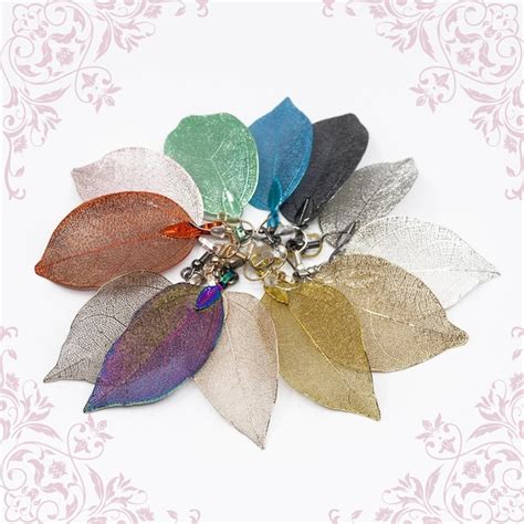 Real Leaf Jewelry - Etsy