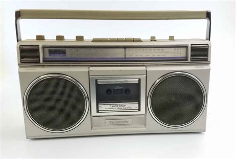 Panasonic am/fm stereo radio cassette recorder, 1980’s - Hangar 19 Prop ...