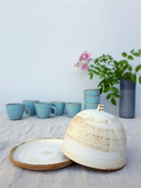 Ceramic Butter Dish Pottery Butter Dish Rustic Butter | Etsy