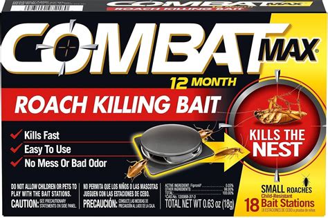 Combat Max Roach Killing Bait Review | Repellent Guide