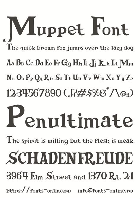 Muppet Font font