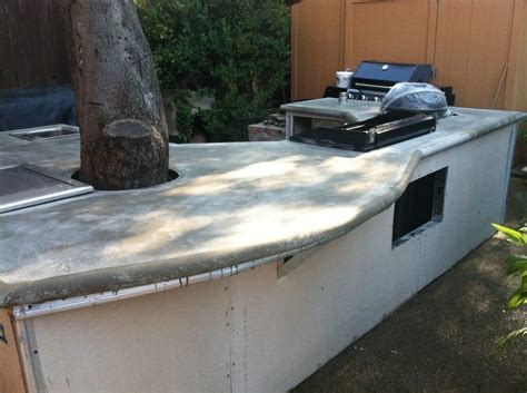 Outdoor Kitchen Cement Countertops – Things In The Kitchen